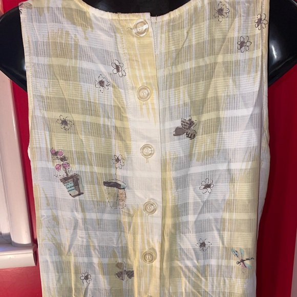 Yellow Cottagecore Printed Maxi Dress - Picture 4 of 10